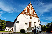 Porvoo (Borg), La Tuomiokirkko la cattedrale luterana in pietra e legno in stile gotico (xv secolo).